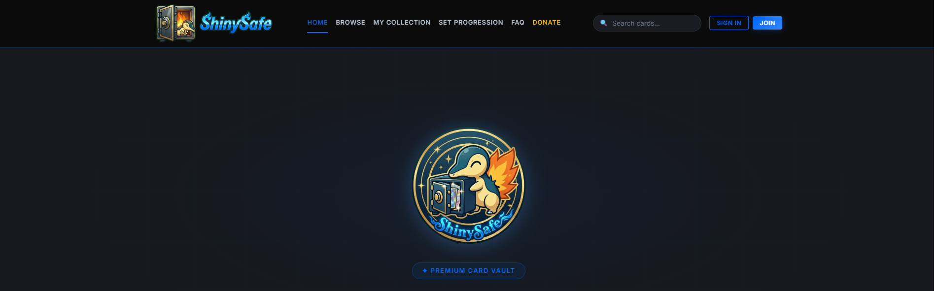 Screenshot of shinysafe.com